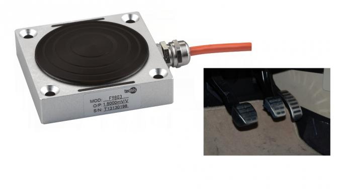 Sensor de encargo de la célula de la carga de compresión para la fuerza 500N del pedal de freno a 2500N
