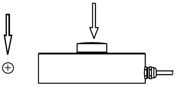 Tipo célula del botón de la carga de compresión del transductor de la compresión de las células de carga de la escala del camión