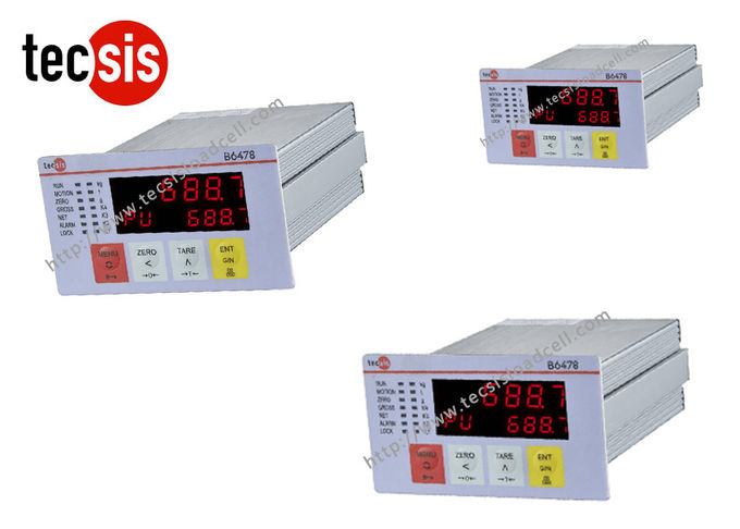 RS232 Digitaces que pesan el manual del indicador, indicador de la balanza de la plataforma
